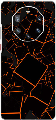 FCS Huawei Mate 40 RS Porsche Printed Back skin Mobile Skin(Box Orange)