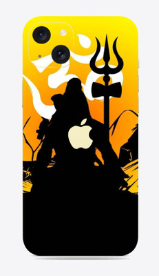 SkinoMania Apple i phone 15 Mobile Skin(Om-Shiva Multicolor Mobile Skin)