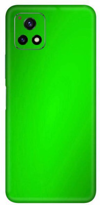 Vcare GadGets Metallic Green Shining vivo Y72 5G Mobile Skin(Metallic Green Shining)
