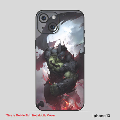 VYBE The Smart Choice iPhone 13 Anime Embossed Mobile Skin(Turkish Rose 14)