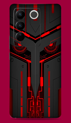 SkinoMania Vivo V27 Pro 5G Mobile Skin(Multicolor Angry Nubia)