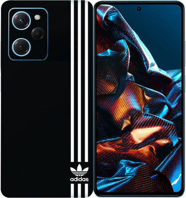 SkinoMania SAMSUNG Galaxy A14 5G Mobile Skin(B&W Black-Adidas)