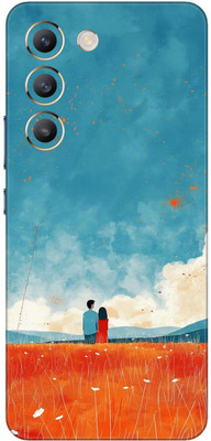 SKINADDA VIVO T3 5G Premium Vinyl Mobile Skin(Multicolor)