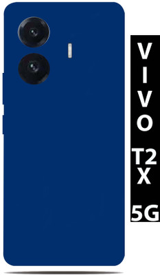 BugguSkin Vivo T2X Mobile Skin(Ultra Super Dark Blue Matte Skin With High Matte Finish.)