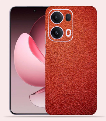 OggyBaba OggyBaba Oppo Reno 13 pro Mobile Skin(Red-Leather)