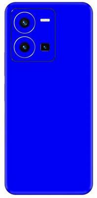Vcare GadGets Y35 2022 Blue Matte Back Side Premium Mobile Skin(Blue Matte)