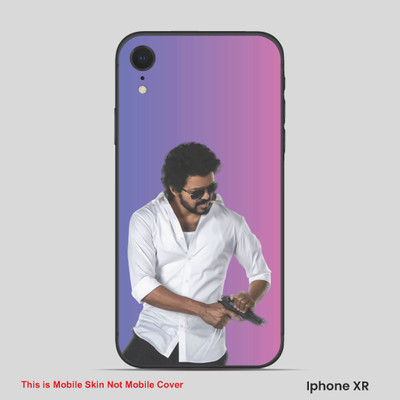 VYBE The Smart Choice iPhone XR Vijay Thalapathy Mobile Skin(Soft Purple 5)