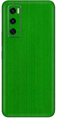 Vcare GadGets Vivo V20 SE Mobile Skin(Brushed Green)