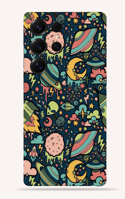 Gizmo Wraps Samsung S25 Ultra 5g Mobile Skin(Space-Graffiti)