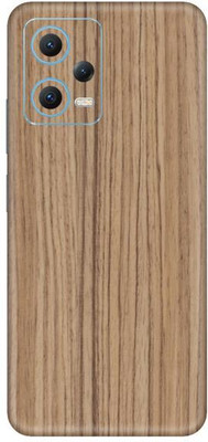 Vcare GadGets Redmi Note 12 5G Mobile Skin(Wooden)
