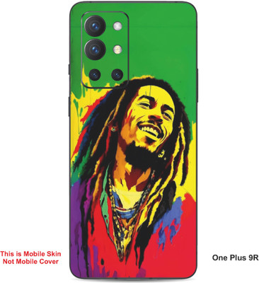 VYBE The Smart Choice One Plus 9R Abstract Embossed Mobile Skin(Amaranth A6)