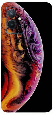 BUGGU VIVO T1 5G Mobile Skin(Color Compass Moon Skin With High Matte Finish.)