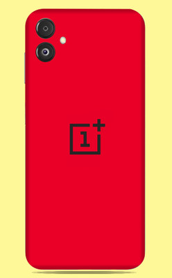 SkinoMania Samsung Galaxy F14 5G Mobile Skin(Multicolor OnePlus-Sign)