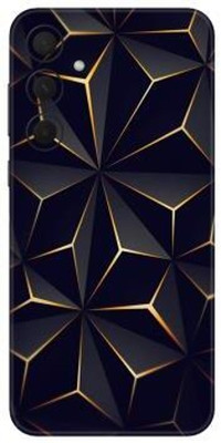 Vcare GadGets Galaxy A35 (5G) Mobile Skin(Black & Gold)