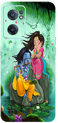 Jeeva Creation One Plus Nord Ce2 5g Mobile Skin(Ultra Super Radha Sang Kanha Skin With High Matte Finish.)