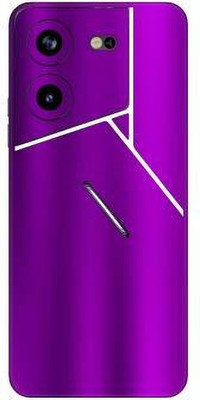 Vcare GadGets Pova 5 Pro (5G) Mobile Skin(Purple)