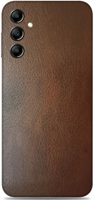 SkinoMania SAMSUNG Galaxy A14 5G Mobile Skin(Brown-Leather)