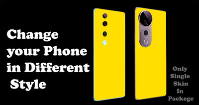 AsSkin vivo T3 Ultra Mobile Skin(Yellow)