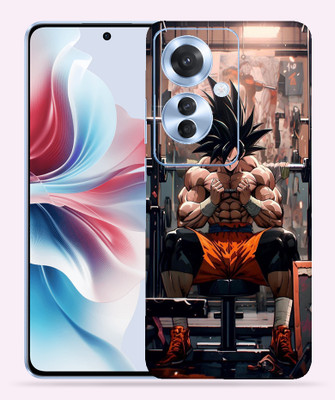 OggyBaba OggyBaba Oppo Reno 11f Mobile Skin(Gym with Goku)