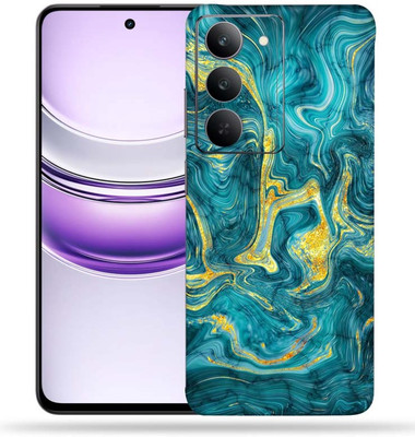 OggyBaba OggyBaba Realme 14x 5g Mobile Skin(Golden Lava)