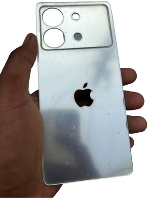 TWUAOP POCO X6 NEO 5G MOBILE SKIN ACRYLIC SHEET MIRROR BACK PANNEL Mobile Skin(Silver)