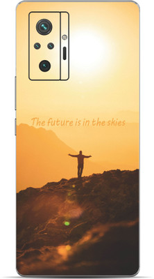 VYBE The Smart Choice Redmi Note 10 Pro Them Mobile Skin Mobile Skin(Earth Yellow 27)