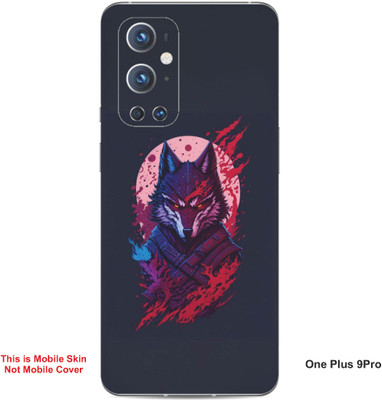 VYBE The Smart Choice One Plus 9 Pro Wolf Embossed Mobile Skin(Flamingo Pink)