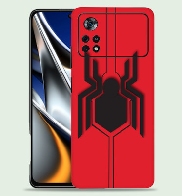 Skinex Poco X4 Pro 5g Mobile Skin(Blue-Aqua With Full Cut)