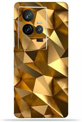 OggyBaba OggyBaba Vivo Iqoo 11s 5g Mobile Skin(Golden-poly)