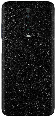 Vcare GadGets Poco X2 Mobile Skin(Glitter Black)
