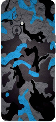 LAMHA Oppo F21 Pro 5G, OPPO F21 Pro 5G Mobile Skin(Ultra Super Camouflage Military Blue Skin With High Matte Finish.)