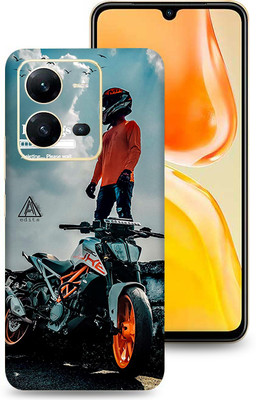 SkinoMania Vivo V25-5G Mobile Skin(Multicolor Feeling Sad)