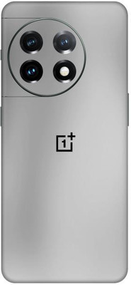 Vcare GadGets One Plus 11 5G With Logo Mobile Skin(Silver)