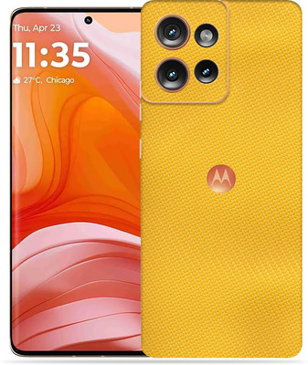 OggyBaba Moto Edge 50 Mobile Skin(yellow CF)
