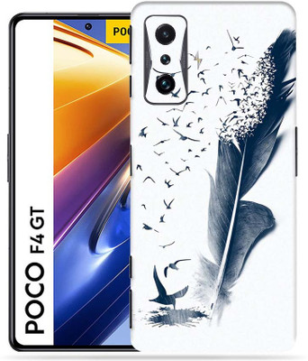 OggyBaba Xiaomi Poco F4 GT Mobile Skin(Feather Art)