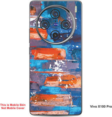 VYBE The Smart Choice Vivo X100 Pro Art Embossed Mobile Skin(Picton Blue 19)