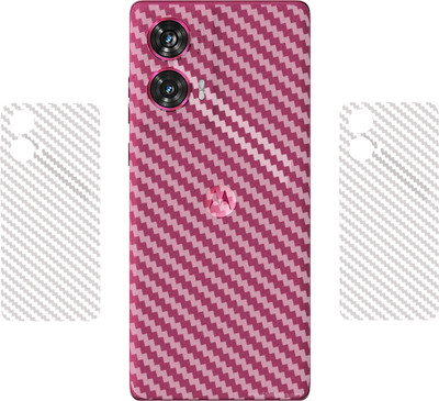 BERRIES MOTOROLA EDGE 50 FUSION 5G || 3D CARBON FIBER ULTRA-THIN BACK LAMINATION || Mobile Skin(TRANSPARENT)