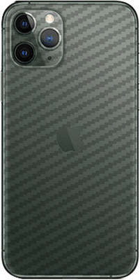 candeal mart Apple iphone 11 pro carbon fiber 3D back skin / Mobile Skin / Protective film Mobile Skin(Transparent)