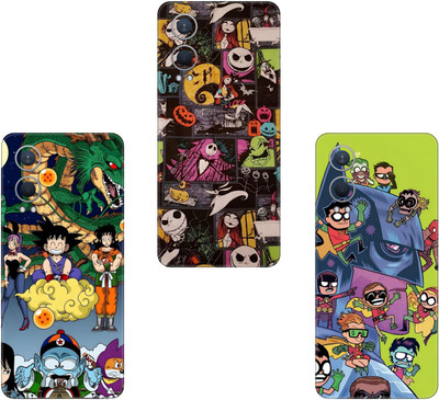 AMTHA AMTHA VIVO Y58 5G(PACK OF 3)Camera&Back Protector Premium Vinyl Mobile Skin(Multicolor)