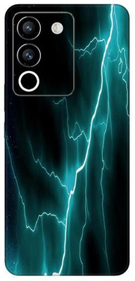 Vcare GadGets Blue Light In Dark Vivo Y200 5G Mobile Skin(Multicolor)