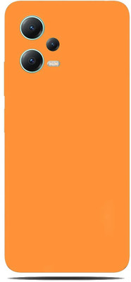 BugguSkin REDMI NOTE 12 PRO 5G, Orange Matte, xiaomi note 12 pro 5g Mobile Skin(Ultra Super Orange Matte skin With High Matte Finish.Tiger Shadow)