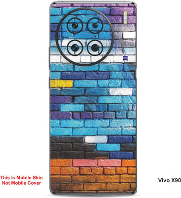 VYBE The Smart Choice Vivo X90 Pattern Embossed Mobile Skin(Twilight 16)