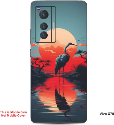 VYBE The Smart Choice Vivo X70 Naturel Mobile Skin(Regent Grey 12)