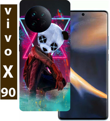 BugguSkin Vivo X90 Mobile Skin(Ultra Super Panda Party Mood Skin With High Matte Finish.)