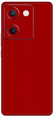 Vcare GadGets Glossy Red Y200 Pro 5G Mobile Skin(Glossy Red)