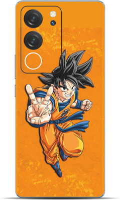 VYBE Vivo V29 Goku Mobile Skin Mobile Skin(Gamboge 35)