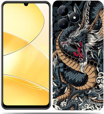 AsSkin Realme C51 Mobile Skin(Ultra Super Dragon Snake Skin With High Matte Finish.)