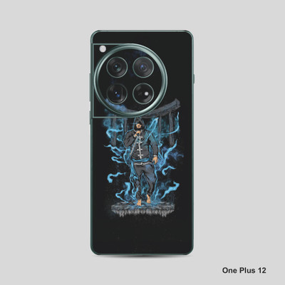 VYBE The Smart Choice One Plus 12 Hidden Face Mobile Skin Mobile Skin(Black, Grey 19)