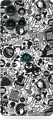 WeCre8 Skin's Motorola Edge 50 5G Mobile Skin(Doodle)