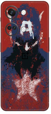 Vcare GadGets One Plus Nord 3 5G A Star Red and Blue L.jpg Mobile Skin(Multicolor)